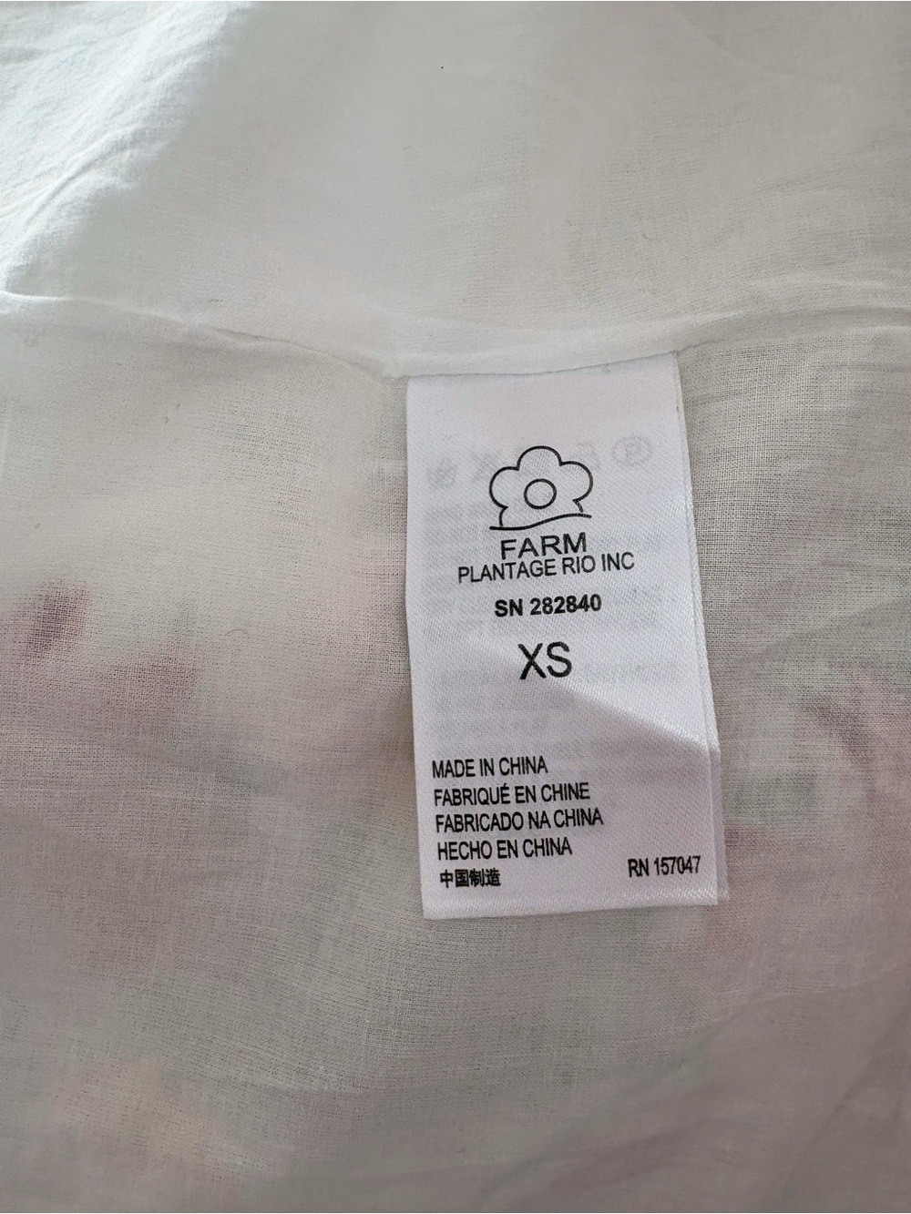 Farm Rio Denyse Linen Mini Dress - Picture 6 of 6